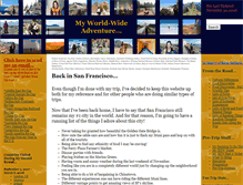 Tablet Screenshot of jentravelstheworld.com